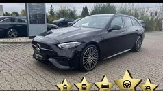 Schwarz Gebraucht 2024 Mercedes C200 AMG Kombi | 45.730 € (Teuer)
