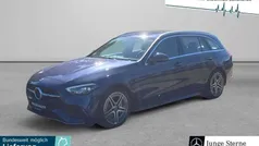Metalliclack sodalithblau Gebraucht 2024 Mercedes C220 AMG line Kombi | 41.350 € (Fairer Preis)