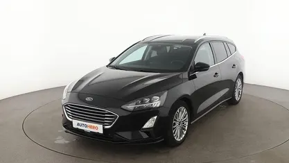 Schwarz Gebraucht 2020 Ford Focus Titanium Kombi | 16.880 € (Fairer Preis)