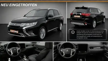 Gebraucht Mitsubishi Outlander P-HEV 224 PS (164 kW) 2020 Rubin schwarz metallic SUV