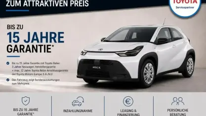 Neu Toyota Aygo X PURE 116 PS (85 kW) 2026 Superwhite (weiß) SUV