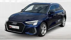 Blau Gebraucht 2021 Audi A3 Sportback S-Line Limousine | 28.830 € (Fairer Preis)