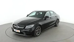Schwarz Gebraucht 2019 Mercedes C220 AMG line Limousine | 28.510 € (Fairer Preis)