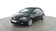 Schwarz Gebraucht 2015 VW Golf Cabriolet LOUNGE Cabrio | 13.380 € (Guter Preis)