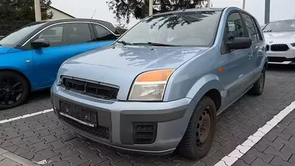 Gebraucht Ford Fusion Fun X 101 PS (74 kW) 2007 Blau Kleinwagen