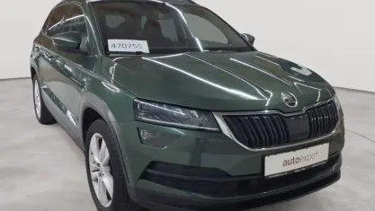 Gebraucht Skoda Karoq Style 150 PS (110 kW) 2021 Emeraldgrün metallic SUV