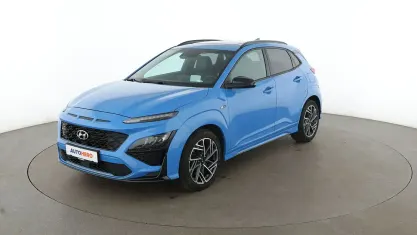 Gebraucht Hyundai Kona N Line 199 PS (146 kW) 2022 Blau SUV