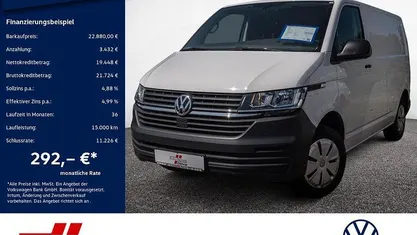 Gebraucht VW T6.1 90 PS (66 kW) 2022 Weiss / candy weiss Van