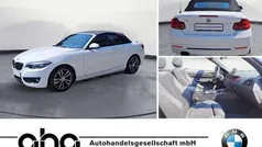 Weiß Gebraucht 2021 BMW 220 Sport Line Cabrio | 28.860 € (Fairer Preis)