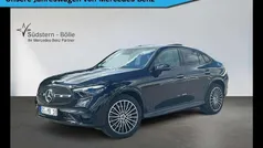 Metalliclack obsidianschwarz Gebraucht 2025 Mercedes GLC300 AMG Coupé | 69.890 € (Fairer Preis)