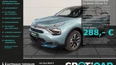 Lackierung olbia blau/typ auss Gebraucht 2021 Citroën e-C4 Shine Limousine | 22.990 € (Teuer)