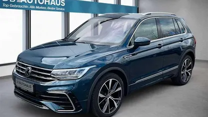 Gebraucht VW Tiguan R-line 150 PS (110 kW) 2023 Blau SUV