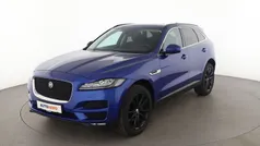 Blau Gebraucht 2018 Jaguar F-Pace Prestige SUV | 23.740 € (Fairer Preis)
