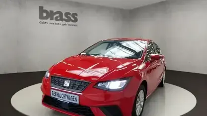 Gebraucht Seat Ibiza Style 110 PS (80 kW) 2023 Pure rot Kleinwagen