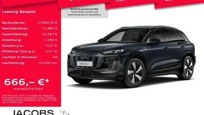Manhattangrau metallic Gebraucht 2025 Audi Q6 e-tron Ambiente SUV | 73.980 € (Fairer Preis)