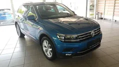 Caribbean blue metallic Gebraucht 2018 VW Tiguan Highline SUV | 28.900 € (Fairer Preis)