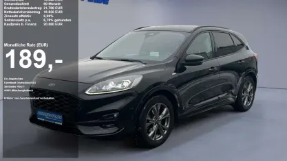 Gebraucht Ford Kuga ST-Line 151 PS (111 kW) 2021 Schwarz SUV