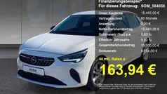 Jade weiss/arktis weiss Gebraucht 2023 Opel Corsa Elegance Kleinwagen | 15.440 € (Fairer Preis)