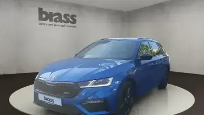 Gebraucht Skoda Octavia RS 200 PS (147 kW) 2024 Raceblau metallic Kombi