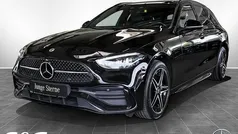 Metalliclack obsidianschwarz Gebraucht 2022 Mercedes C300e AMG Kombi | 36.890 € (Fairer Preis)