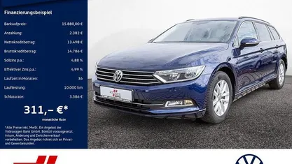 Gebraucht VW Passat Comfortline 150 PS (110 kW) 2017 Blau Kombi