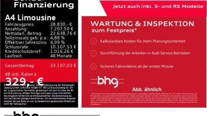 Gebraucht Audi A4 Ambiente 204 PS (150 kW) 2022 Mythosschwarz metallic Limousine