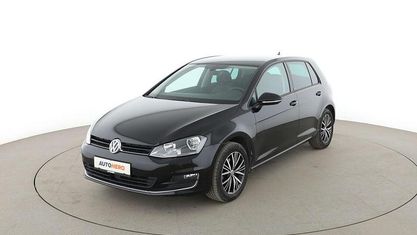 Gebraucht VW Golf VII Allstar 125 PS (91 kW) 2016 Schwarz Limousine