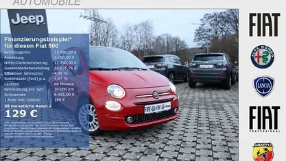 Rot Gebraucht 2022 Fiat 500 Dolcevita Kleinwagen | 13.990 € (Fairer Preis)