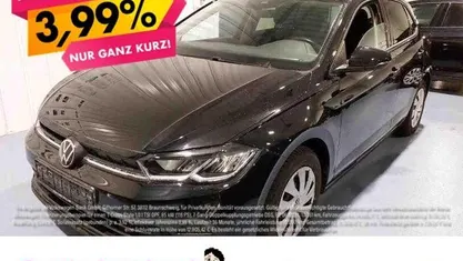 Schwarz Gebraucht 2022 VW Polo Life Limousine | 16.977 € (Fairer Preis)