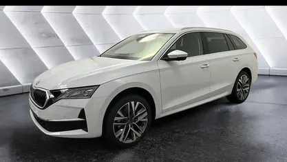 Ny Skoda Octavia 150 HK (110 kW) 2025 Hvid Stationcar
