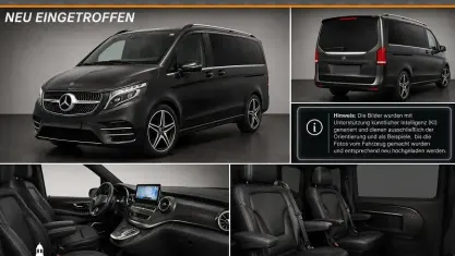 Gebraucht Mercedes V300 AMG 237 PS (174 kW) 2021 Graphitgrau dunkel metallic (mb 7831) Van / Kleinbus