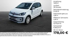 Weiß Gebraucht 2022 VW up! Kleinwagen | 13.250 € (Fairer Preis)