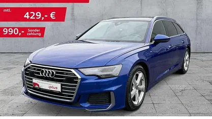 Gebraucht Audi A6 S-Line 286 PS (210 kW) 2022 Ultrablau metallic Kombi