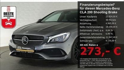 Gebraucht Mercedes CLA200 Shooting Brake Style 156 PS (114 kW) 2019 Grau Kombi