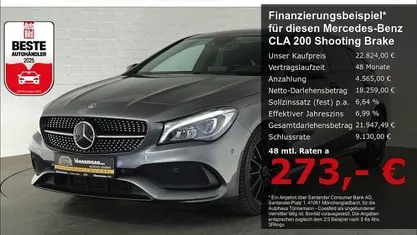 Usata Mercedes CLA200 Shooting Brake Style 156 CV (114 kW) 2019 Grigio Station wagon