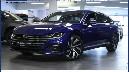 Gebraucht VW Arteon R-line 218 PS (160 kW) 2021 Lapiz blue metallic, lapiz blu Kombi