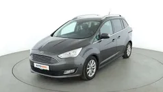 Grau Gebraucht 2016 Ford Grand C-Max Titanium Van / Kleinbus | 10.900 € (Fairer Preis)