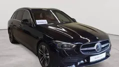 Obsidianschwarz metallic Gebraucht 2022 Mercedes C220 Avantgarde Kombi | 30.990 € (Fairer Preis)