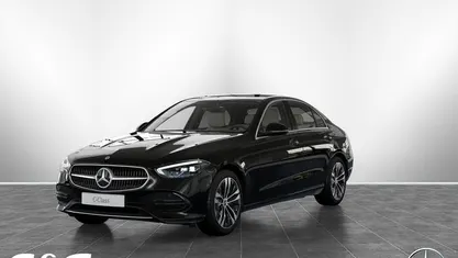 Gebraucht Mercedes C200 Avantgarde 204 PS (150 kW) 2024 Metalliclack obsidianschwarz Limousine