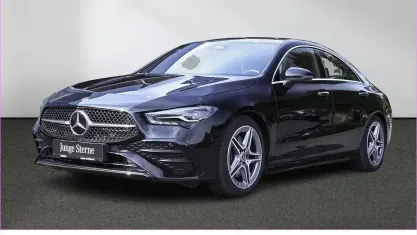 Gebraucht Mercedes CLA200 Advanced Plus 163 PS (119 kW) 2025 Unilack nachtschwarz Coupé