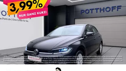 Schwarz Gebraucht 2022 VW Polo Style Limousine | 15.777 € (Fairer Preis)
