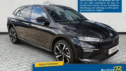 Neu Skoda Scala Monte Carlo 150 PS (110 kW) 2026 Blackmagic perleffekt Kleinwagen
