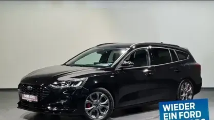 Gebraucht Ford Focus ST-Line X 116 PS (85 kW) 2025 Schwarz, agate black metallic Limousine