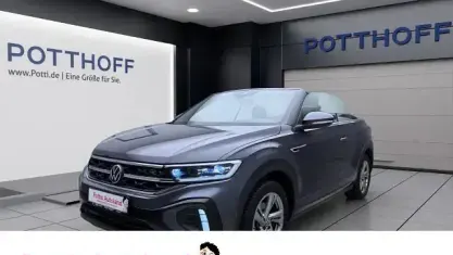 Gebraucht VW T-Roc Cabriolet R-line 150 PS (110 kW) 2025 Grau Cabrio