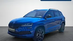 Raceblau metallic Gebraucht 2021 Skoda Karoq SportLine SUV | 26.780 € (Fairer Preis)