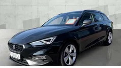 Schwarz Gebraucht 2024 Seat Leon ST FR-Line Kombi | 27.670 € (Fairer Preis)