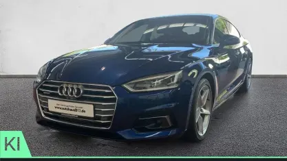 Gebraucht Audi A5 Sportback Sport 252 PS (185 kW) 2018 Blau Kleinwagen