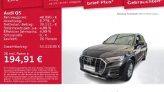 Schwarz Gebraucht 2025 Audi Q5 Advanced Plus SUV | 48.890 € (Superpreis)