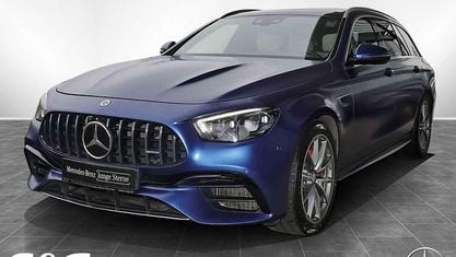 Gebraucht Mercedes E63 AMG AMG 612 PS (450 kW) 2020 Designo brillantblau magno Kombi