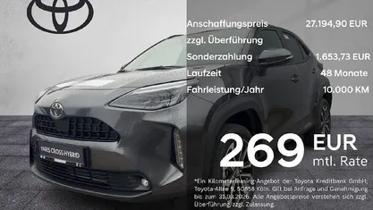 Marlingrau Neu 2025 Toyota Yaris Hybrid Limousine | 30.690 € (Fairer Preis)